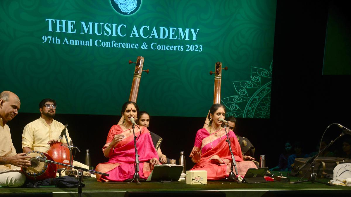 Ranjani And Gayatris Concert Was High On Sowkhyam The Hindu